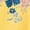 Yellow, variant on ZPAQI Middle Eastern Robe Dress Flower Print Middle East Dress Women Islamic Robe