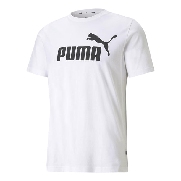 Playera Puma Hombre Essential Casual Blanco 58666602