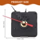 thumbnail image 2 of VERDANVERSE 1Jgo Kit De Mecanismo De Para Pared Negro Con Manecillas Para Reparación Y Reemplazo DIY Durable, 2 of 8