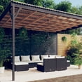 thumbnail image 1 of vidaXL 9 Piece Garden Lounge Set with Cushions Black Poly Rattan, 1 of 5