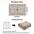 thumbnail image 6 of MeyJey 2'x3' Area Rug for Living Room, Non-Slip Washable Vintage Floor Carpet for Door Entryway Kitchen Hallway, Beige, 6 of 10
