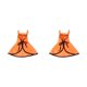 thumbnail image 4 of Greeniant Halloween Mascotas Capa Fiesta Festival Capa decorativa Ajustable Vestir Traje Manto Fotografía Ropa Naranja S Naranja S 2Conjunto, 4 of 6