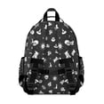 thumbnail image 3 of Dark Celestial Students Backpack with Gothic Moon and Starry Night Print, Cosmic Astronomical Design, Adjustable Straps and Water-resistant for Everyday Use, 3 of 5