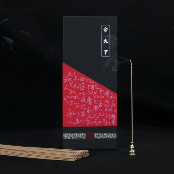 Nvzi-c Encens 8,2 Pouces (210mm) - 25 min de Combustion par Fushan Kodo / Encens Artisan Bouddhiste/taoïste à Partir D' Ingrédients Naturels Purs / Aromathérapie, Calme Spirituel, Unie le Monde