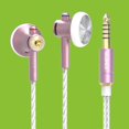 thumbnail image 1 of Auriculares con control de fiebre, micrófono con cable, tapones para los oídos de metal CNC, 1 of 5