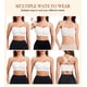 thumbnail image 5 of Sujetador sin tirantes LIRASDIS Bandeau acolchado sin costuras Push Up blanco, 5 of 7