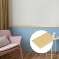 thumbnail image 6 of Matte Gold Peel and Stick Wall & Molding Trim, Flexible DIY Strip for Mirror, Floor, Cabinet, Ceiling, Tile Edge (16.4 ft x 0.4 inch), 6 of 6