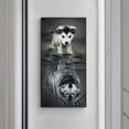 thumbnail image 3 of Cuadros Decorativos Perro diamante pintura bordado 5D taladro redondo completo DIY Rhinestone (jh780) Tmvgtek embutido en tela, 3 of 9