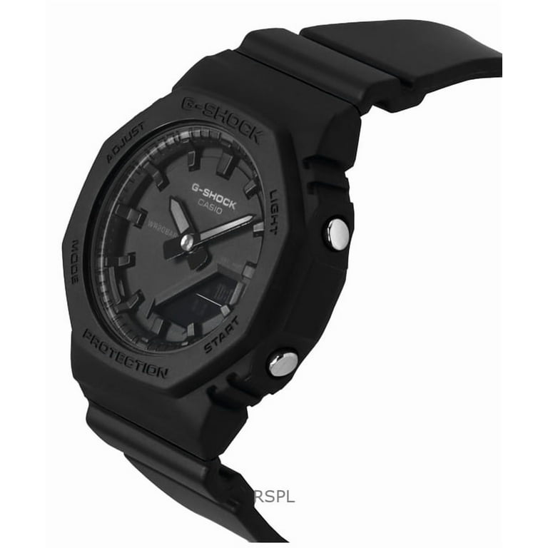 Casio G-Shock Analog Digital Bio-Based Resin Black Dial Quartz GMA