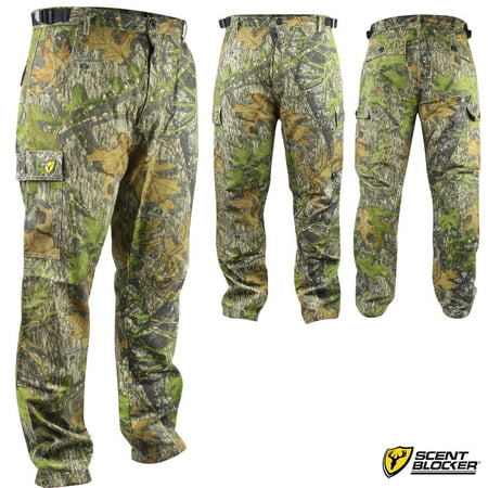 Scent Blocker 6-Pocket Ripstop Pants (M)- MOOBSN (Best Scent Blocker Suit)