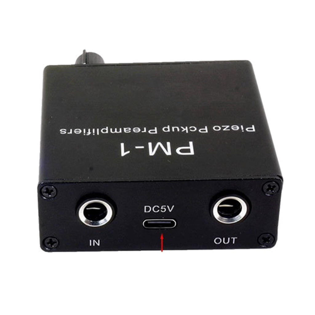RYUJNDK Auditory Amplifier with Adjustable Sound TYPE C DC5V High Impedance Charging Preamplifier Circuit Enhances