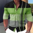 thumbnail image 1 of Nueva camisa de hombre, camisa casual de moda , fiesta callejera al aire libre, suave y cómoda, talla grande XS-, 1 of 6