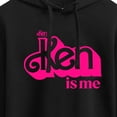 thumbnail image 3 of Barbie The Movie - Ken Is Me - Juniors Cropped Pullover Hoodie, 3 of 5