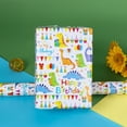 thumbnail image 3 of Rollo de papel de regalo RayOfSun Dinosaurs Happy Birthday, 3 of 7