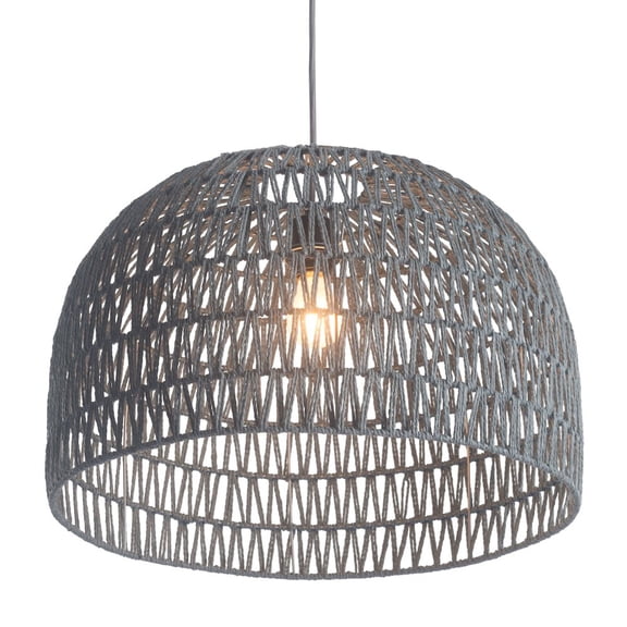 ZUO Paradise Ceiling Lamp Gray