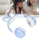 thumbnail image 4 of Auriculares Inalámbricos Para Niños, Auriculares HD Sereo Sound Rabbit Ear Para Tableta Para PC Para Aprendizaje En Línea Cergrey Azul, 4 of 8