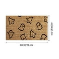 thumbnail image 2 of Herrnalise Halloween Doormat Home Pumpkin Witch Mat Autumn Thanksgiving Halloween Decor Non Slip Mat for Layering Decor Front Door Entrance Mat, 2 of 9