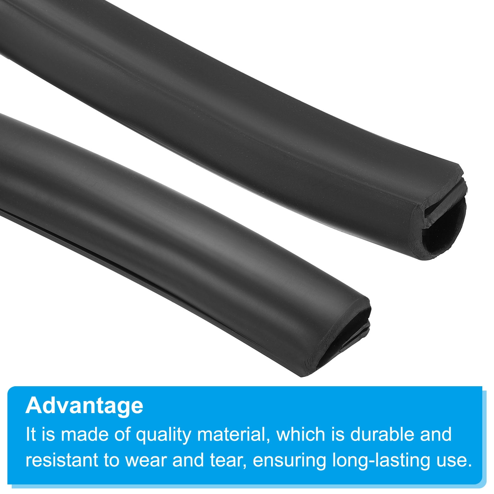 REGALWOVEN Door Seal Strip,Freezer Door Sealing Replacement ,Weather Stripping for Insulation Gap 1.02x0.79x78.7 inch