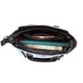 thumbnail image 5 of Lsque Easter Rabbit Pattern Leather Rivet Shoulder Bag – Elegant Genuine Leather & Microfiber PU Crossbody with Detachable Adjustable Strap, 5 of 5