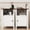 Black, variant on Farmhouse Nightstand Set of 2, Night Stand with Charging Station and USB Port, Modern Nightstand with Storage Shelf, Rustic Side Table with Open Space, Side Table for Bedroom, Walnut