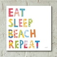 thumbnail image 6 of Epic Art 'Sea Sand Sun I' by Courtney Prahl, Acrylic Glass Wall Art, 12"x12", 6 of 8