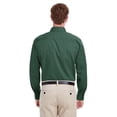 thumbnail image 3 of M581 Harriton Men's Foundation Long-Sleeve Twill Shirt with Teflon Hunter 5XL, 3 of 3