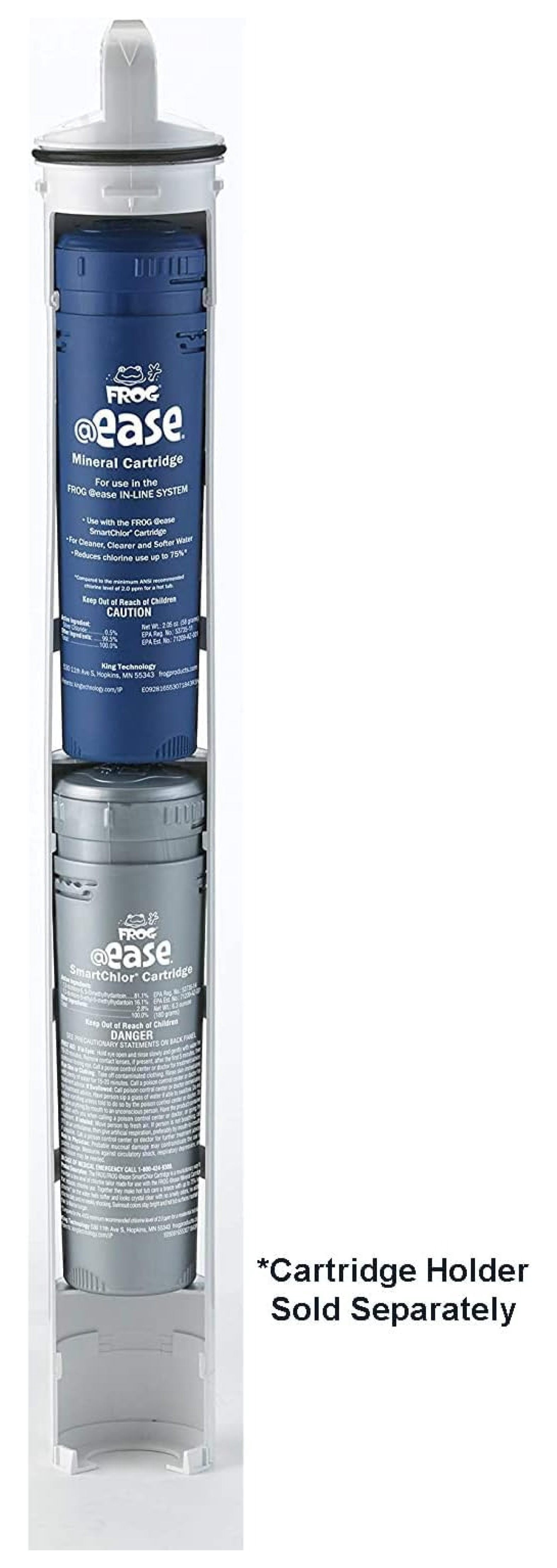 @Ease in-Line SmartChlor Replacement Chlorine Cartridge 3-Pack up to 600 gallons; Hot Tub with No Cyanuric Acid