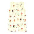 thumbnail image 3 of Babysoy Organic Baby Tank Romper Shortall 3-6 Months, 3 of 11