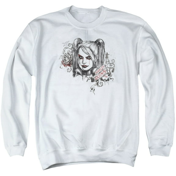 Batman Arkham Knight - Sketchy Girl - Crewneck Sweatshirt - X-Large