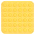 thumbnail image 2 of Juguete sensorial de burbuja de empuje de dedo, juguete de silicona para aliviar el estrés, regalos para niños, adultos, ancianos, amarillo, 2 of 14