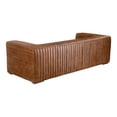 thumbnail image 5 of Moe's Home Collection Castle Top-Grain Leather Upholstered Sofa in Light Brown, 5 of 8