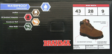 Brahma Mens Work Boots