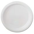 thumbnail image 3 of Gexandy Heavyweight Plastic Plates, 9" Diamter, Black, 125/Pack, 4 Packs/CT, 3 of 3