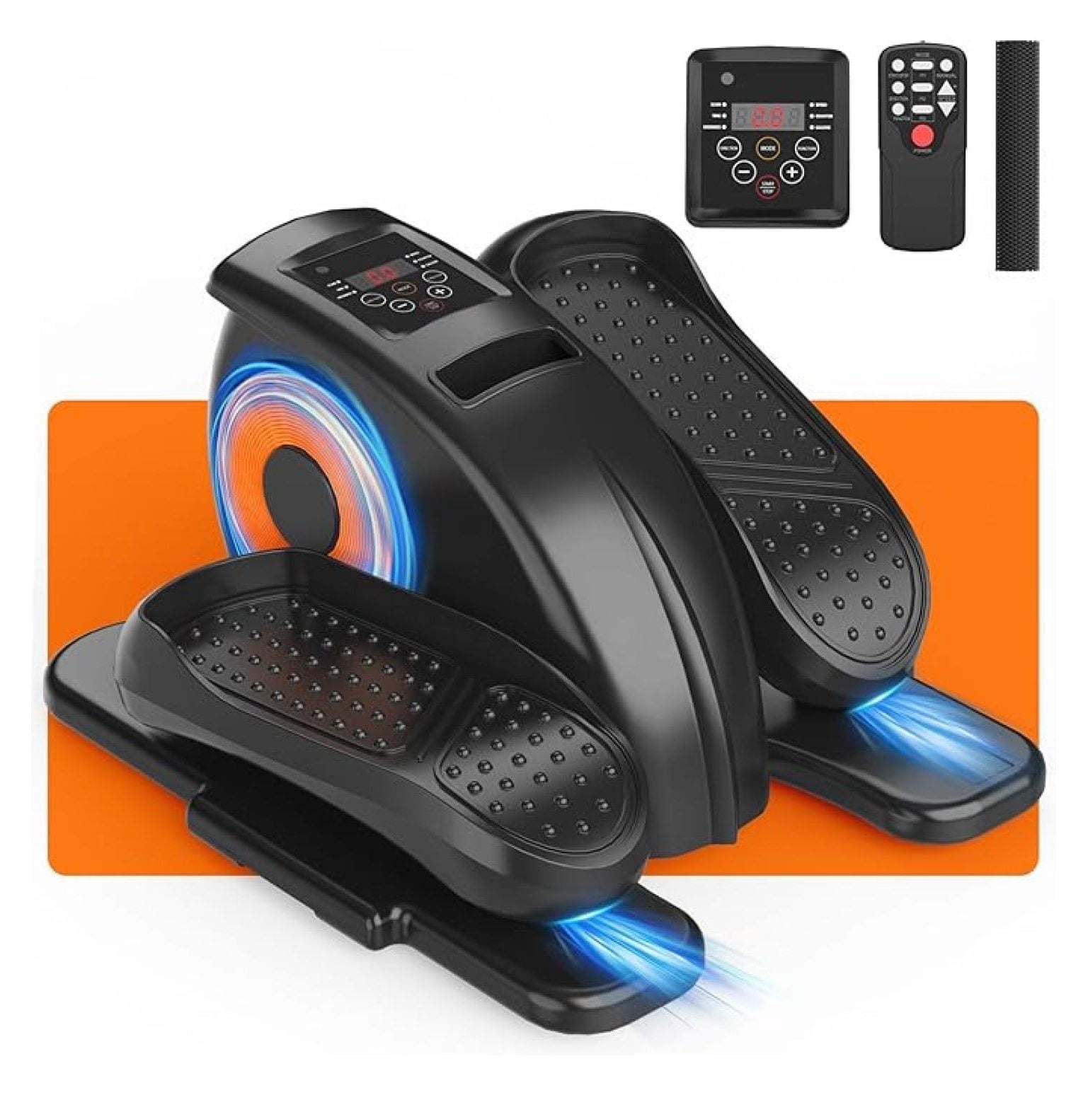 Under Desk Elliptical Machine, Electric Ellipse Leg Exerciser While Sitting For Seniors Adults Leg Ercise Pro Leg Exerciser While Sitting Home Use Seated Ellipse Leg Exerciser