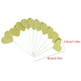 thumbnail image 5 of 30pcs Heart Shape Cake Toppers Insert Cards with Toothpick Cupcake Decorations \- Frosted Gold, 5 of 9