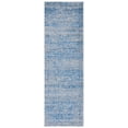 thumbnail image 2 of SAFAVIEH Adirondack Linnette Abstract Runner Rug, Blue/Silver, 2'6" x 8', 2 of 8