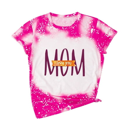 

koaiezne Kids Family Day Top Children Clothes Mothers Top Letter Tshirt Printed Women Grandma Christmas Pajamas for Family Family Feeling Pajamas Boys Dragon