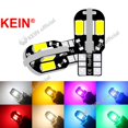 thumbnail image 1 of KEIN T10 Bombilla Led W5W 194 168 501 5730 Interior Del Coche Domo Cuña Luz Indicador De Estacionamiento Mapa Intertor 8SMD 5630 Auto Motocicleta Lámpara Azul Rojo huangjie unisex, 1 of 1