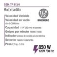 thumbnail image 5 of Taladro Rotomartillo ½ + Esmeriladora Angular 4 ½ Neo gris, 5 of 5