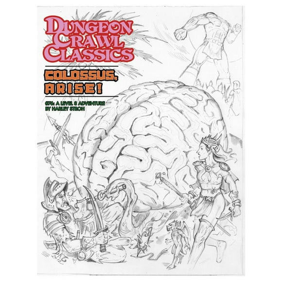DCC #76: Colossus, Arise!: Sketch Cover