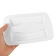 thumbnail image 4 of HOOWIFFY White Silicone Toaster Cover Protective Lid Lightweight Smooth Surface for Home Kitchen Appliance, 4 of 8