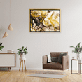 thumbnail image 3 of Cuadro Decorativo Maxigráfica Shop Mármol Amarillo Fantasía Dorada Canvas Abstracto Elegante, 3 of 3