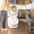 thumbnail image 3 of Gamma2 Vittles Vault Outback Stackable Plastic Dry Pet Food Storage Container for Dogs, Gray, 60 Pound Capacity, 3 of 10