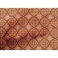 thumbnail image 4 of oneOone Cotton Cambric Orange Fabric Floral & Tiles Moroccan Sewing Fabric By The Yard Printed Diy Clothing Sewing Supplies 56 Inch Wide, 4 of 4