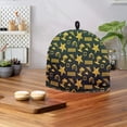 thumbnail image 4 of HELLHERO Beach Icons Dark Teapot Dust Cover Lightweight Keep Warm for Travel, 4 of 8