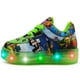 thumbnail image 4 of Tenis Luces Led Para Niño Moda VideoJuegos Mounstruo Creeper verde 14, 4 of 5