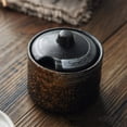 thumbnail image 4 of STRANDCHIC Black Ceramic Spice Canister and Easy to Clean Kitchen Seasoning, 4 of 6