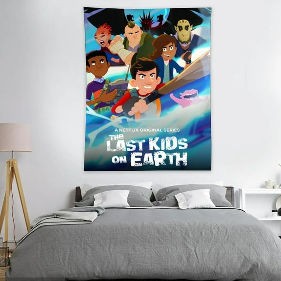 Tapestry The Last Kids on Earth - Poster Decoration Wall Art Background Large Bedroom Hanging Birthday Party Decoration 30x40in