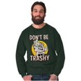 thumbnail image 4 of Woodsy Owl Don't Litter Retro Cartoon Sweatshirt for Men or Women Brisco Brands 3X, 4 of 5