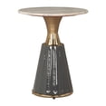 thumbnail image 1 of Mesa Lateral Glasa Gris Kessa Muebles, 1 of 5